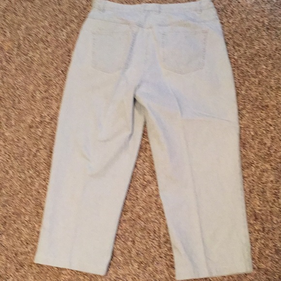 Christopher & Banks railroad print size 12 Jeans - Picture 4 of 7